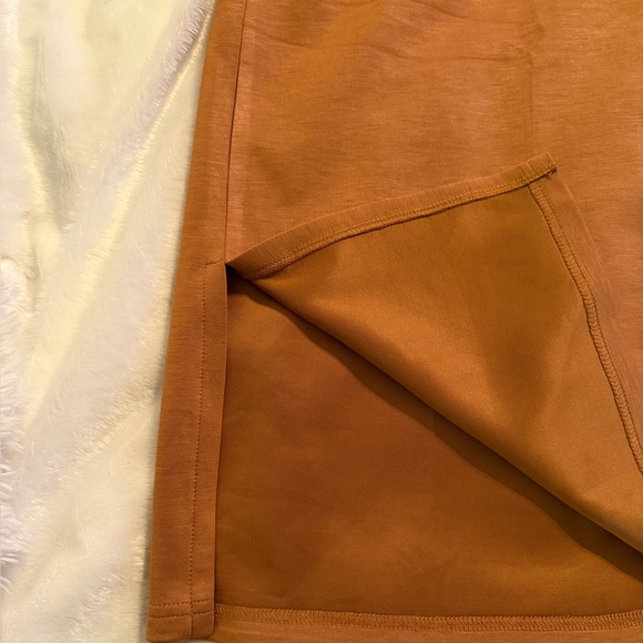 Tan Sleeveless Dress - Picture 7 of 11